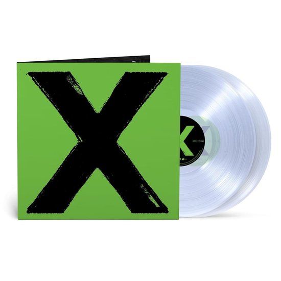 X Atlantic Records 75th Anniversary Edition - X - Ed Sheeran - LP - Coloured Vinyl - doorzichtig