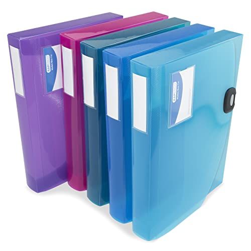 Rapesco Documentenmap/Documentenbox - 40 mm Rug - 5 Stuks