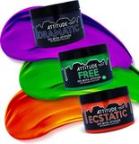 Attitude Hair Dye - TRICK OR TREAT Trio Semi permanente haarverf kit - Paars/Groen