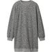 ESMARA Robe sweatshirt (Imprimé léopard/gris, XS (32/34))
