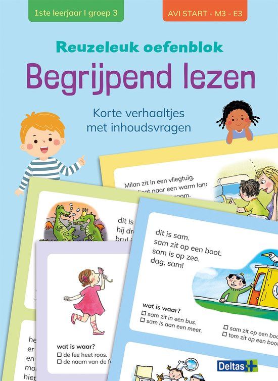 1 ste leerjaar/ groep 3: Korte verhaaltjes met inhoudsvragen