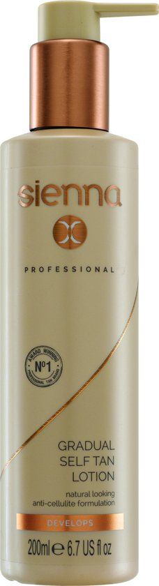 Sienna X Gradual Self Tan Lotion - 5060148804613