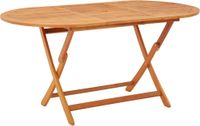 Maison Exclusive - Table de jardin pliante 160 x 85 x 75 cm en bois massif d'eucalyptus