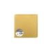Clairefontaine 2191C verpakking met 25 dubbele kaarten pollen (gevouwen, 16 x 16 cm, 210 g) 1 pak goud
