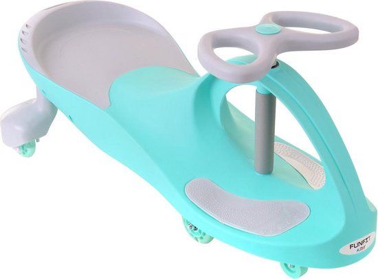 Viking Choice Wiggle Car - Groen - Met LED-verlichte Wielen