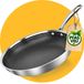 Pasper Poêle Ø 20 cm - Inox Nid d'abeille Anti-adhésif