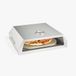 Avilia Pizzaoven met vuurvaste steen en afzuigkap van roestvrij staal, ideaal voor thuis, compleet met pizzaschep