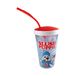 Fizz Creations SLUSH PUPPiE Slusheis Drinkbeker met buigzaam rietje, kunststof, drinkbeker, 450 ml, feest en vrije tijd