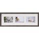 Henzo Modern Gallery Collagelijst voor 3 foto's - Fotomaat 10x15 cm - Donkergrijs