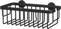 tesa® Aluxx Black Doucheplank Zelfklevend Mat Zwart Aluminium 92x250x125mm
