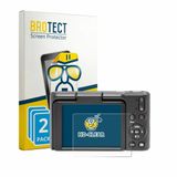BROTECT - Screenprotector voor Kodak Pixpro C1 - Folie Beschermfolie transparant 2 Stuks
