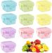 LUXECOVE 10-pack pot de stockage avec couvercle, petit récipient en plastique 60 ml