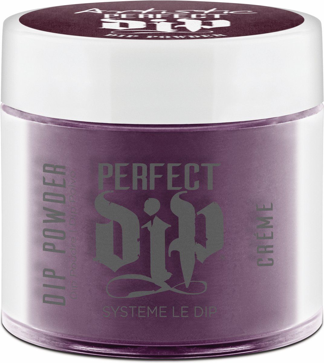 Artistic Nail Design Perfect Dip Powder 'MAJESTIC' - Aubergine Crème