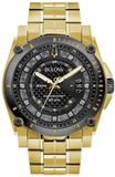 Bulova Precisionist 98D156 Horloge - Staal - Goudkleurig - Ø 45 mm