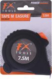 FX Tools Rolmaat - 7,5 meter - 27,5 mm - zwart