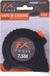 FX Tools Rolmaat - 7,5 meter - 27,5 mm - zwart