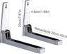 Bol magnetron rek muur / Étagère murale pour four à micro-ondes pour cuisine à domicile - Argent