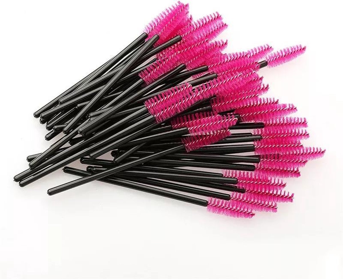 LOUZIR Wegwerp Wimperborsteltjes - Make-up borsteltjes- mascara applicator- 50 stuks