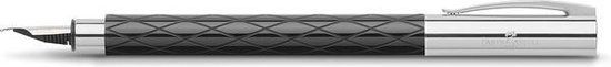 Faber-Castell Ambition Rhombus vulpen B zwart