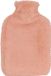 H&S Collection Bouillotte - avec housse extra douce - corail - 1,75L