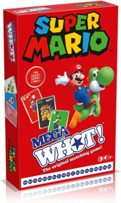 Winning Moves Super Mario - Mega Whot Card Game