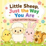 Little Sheep, Just the Way You Are: A Read-and-Color Storybook
