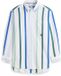 Tommy Hilfiger Heren Lange Mouwen Shirt M Katoen Blauw/Mintgroen/Spar/Wit