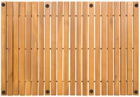 vidaXL - Badmat - Naturel - 60 x 40 cm - Massief Acacia Hout