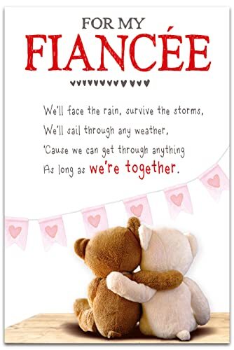 Emotional Rescue Snuggly Bumkins, FIANCEE, Valentijnsdag kaart, multi