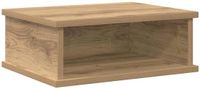 vidaXL Nachtkastje Artisan Eiken Bewerkt Hout 40 x 31 x 15 cm