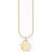 Thomas Sabo KE2266-427-14-L45V Vergoldete Kette mit Pfotenanhänger Damen, verstellbar