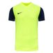 Nike Uniseks-Kind Short Sleeve Top Y Nk Df Tiempo Prem Ii Jsy Ss, Volt/Midnight Navy/Black, DH8389-702, M