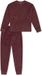 SCHIESSER Pyjama lang Meisjes Wijnrood Katoen/Polyester Glitter Maat 140