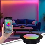 SmarthomeKoning RexTech RGBWW Inbouwspot Zwart 1 pack