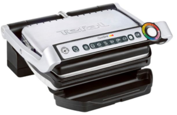 Tefal Optigrill GC705D - Contactgrill - Zwart/Grijs