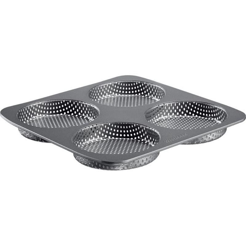 Westmark Burgerbroodje Bakvorm 28x28cm - Grijs