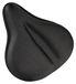 Merkloos Fietszadelhoes gelzadel gelhoes - 27 x 25 cm - Zwart - Antislip - Voor hometrainer