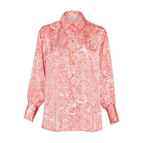 MSCH Copenhagen MSCH Copenhagen blouse MSCHMaricel Myrina met all over print roze