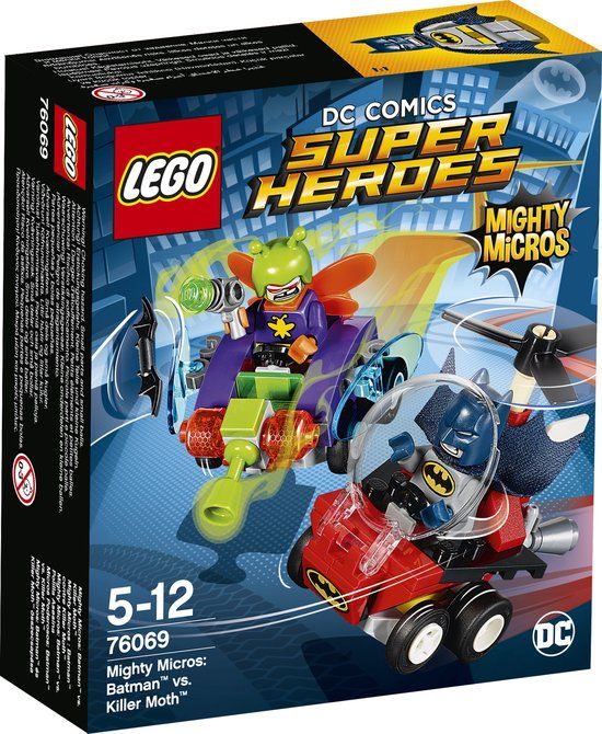 LEGO DC Batman Mighty Micros: Batman™ vs. Killer Moth™ 76069