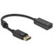 Allteq DisplayPort naar HDMI adapter - Zwart