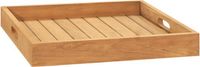vidaXL Dienblad - 50x50 cm - Massief Teakhout