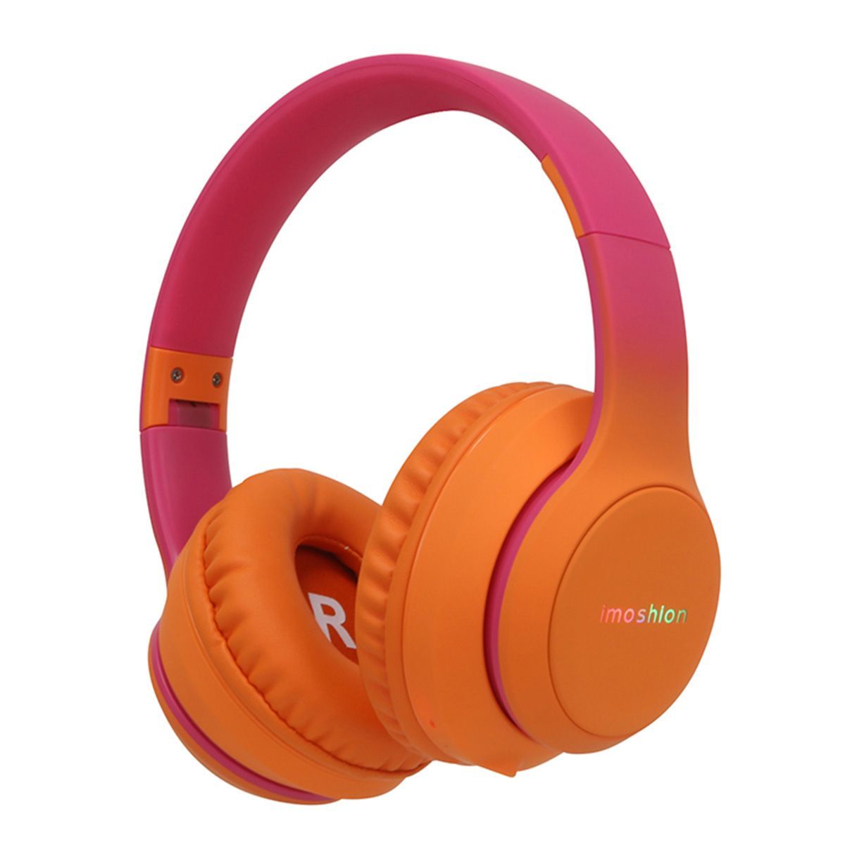 iMoshion Kinderkoptelefoon met LED Verlichting - Bluetooth - Over Ear - Oranje