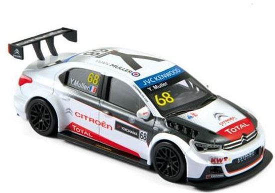 Norev Citroen C-ElysÃ©e WTCC #68 2015 1:43 Wit / Zwart / Rood 155172