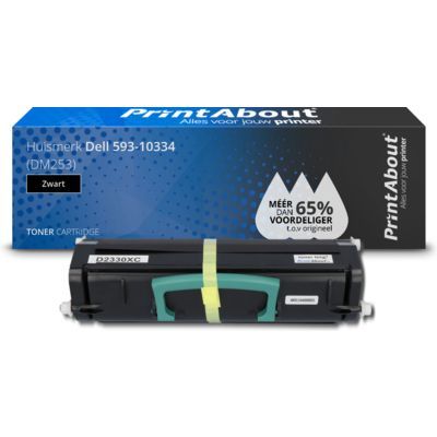 PrintAbout Dell 593-10334 Toner Zwart