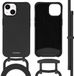 iMoshion Color Backcover iPhone 14 Hoesje met Koord - Zwart