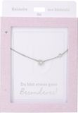 Depesche ketting zilver letter D met hart