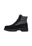 TIMBERLAND Bottes en cuir gris / noir