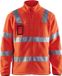 Blåkläder 4833-2560 Fleecejas High Vis Fluor Rood maat 4XL