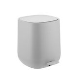 Relaxdays Prullenbak - 5 l - badkamer - grijs