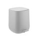 Relaxdays Prullenbak - 5 l - badkamer - grijs